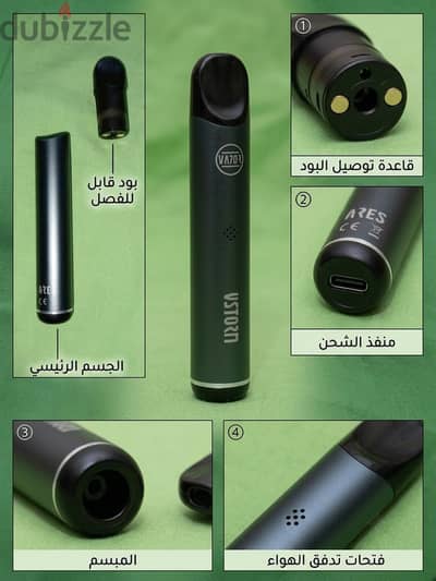 Ares Pod  كارتيدج+ ليكويد+بحاله الزيرو