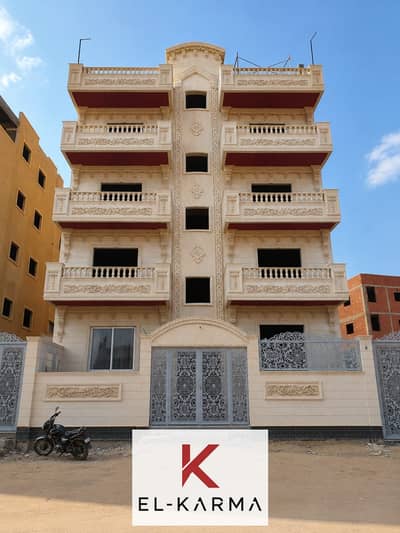 Apartment for sale, semi-finished, on the biggest street in New Obour