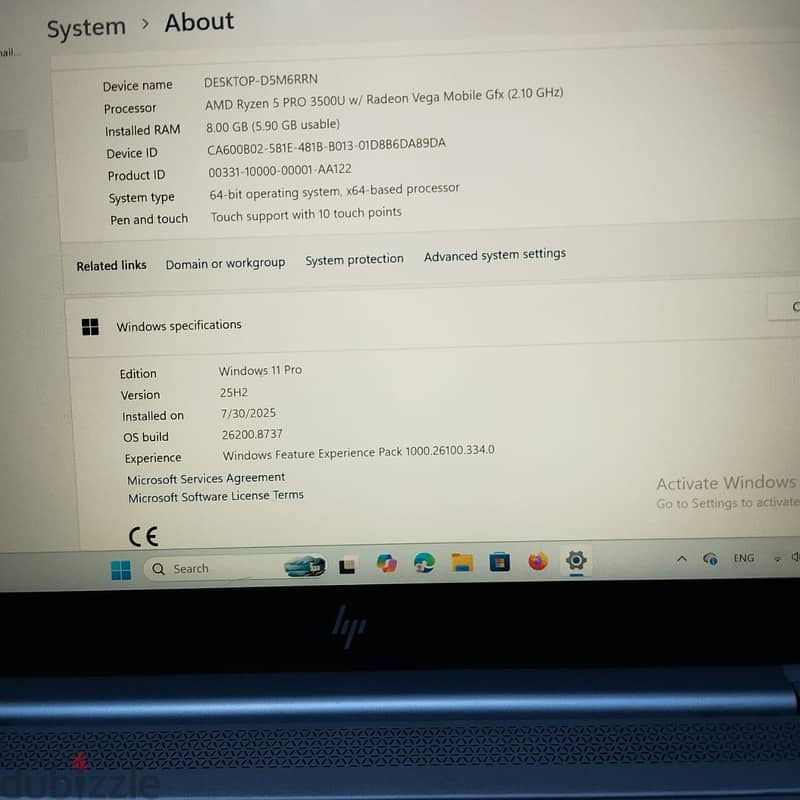 hp Zd book 4