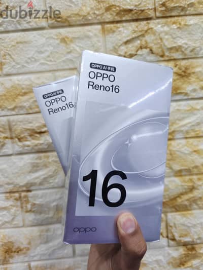 Oppo Reno 16 pro 512/16 مترجم وفتح علبه فتح علبه ومتبرشم