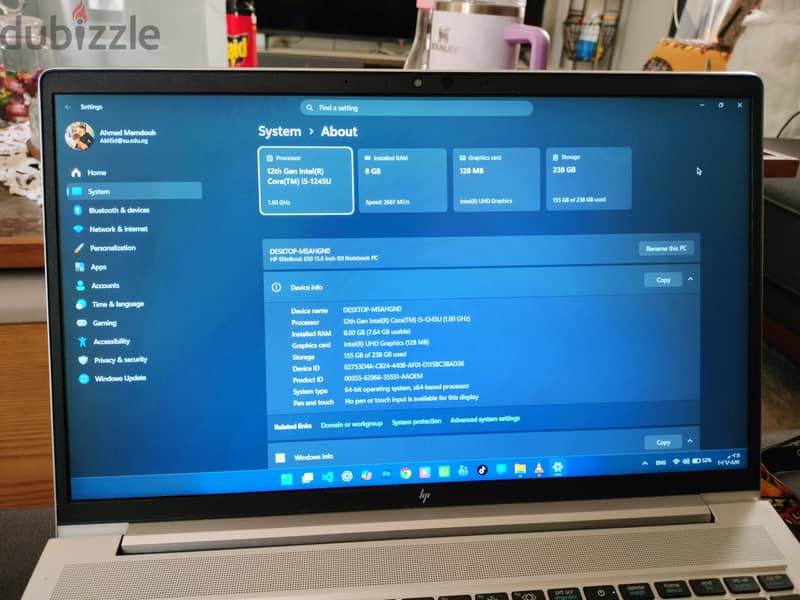 HP ELITE BOOK 650 G9 5