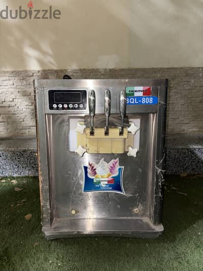 ماكينة آيس كريم سوفت DEEMAX BQL-808 – 2 نكهة + ميكس