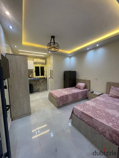 VIP Double Furnished Studio for Rent in 6th of October City, First District