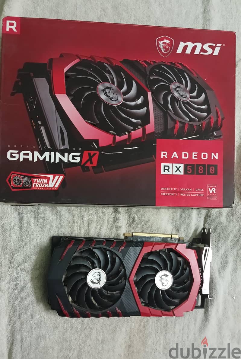 Rx 580 gaming x 1