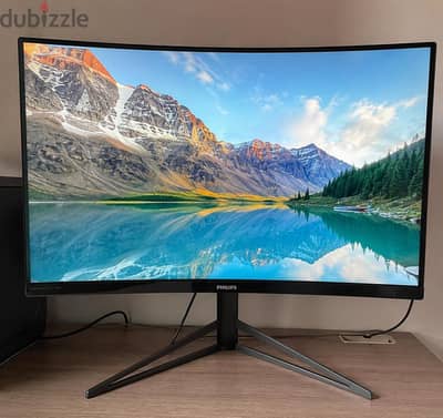 شاشة فيلبس جيمنج ٢٧ بوصة curved 1920 x 1080 FHD SDR