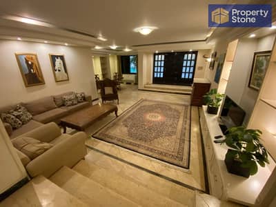  شقة للإيجار – سرايات المعادي | Ground Floor with Private Garden