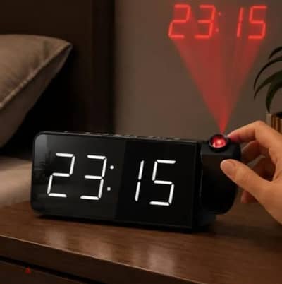 ساعة منبه للغرفه شاشه LED