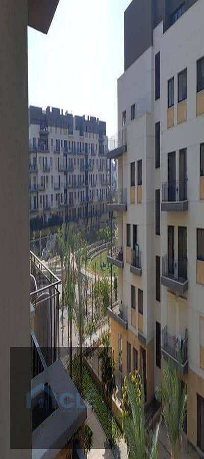 Super deluxe, Semi-Furnished Apartment with a stunning garden view for sale in the prestigious Eastown Compound, New Cairo. BUA : 255 sqm & Maids room