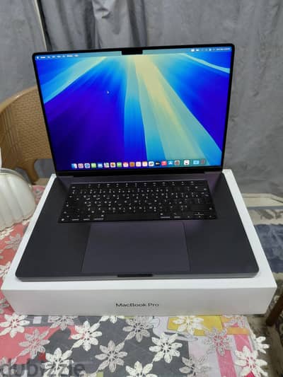 MacBook pro M4 pro 16 inch Ram 24 Hard 512 Arbic With box