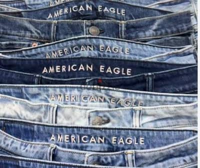 5 بنطلون جينز  amirecan eagle