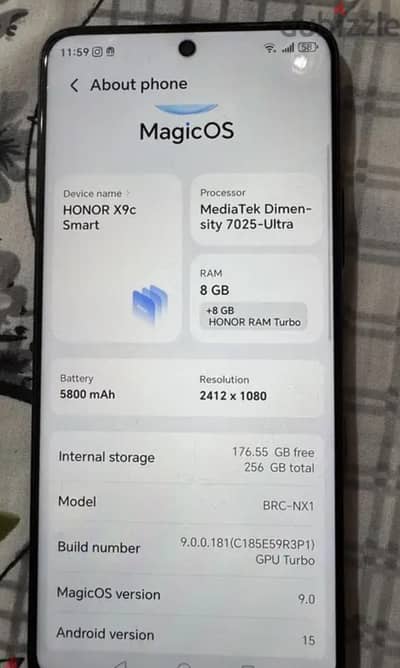 Honor X9c