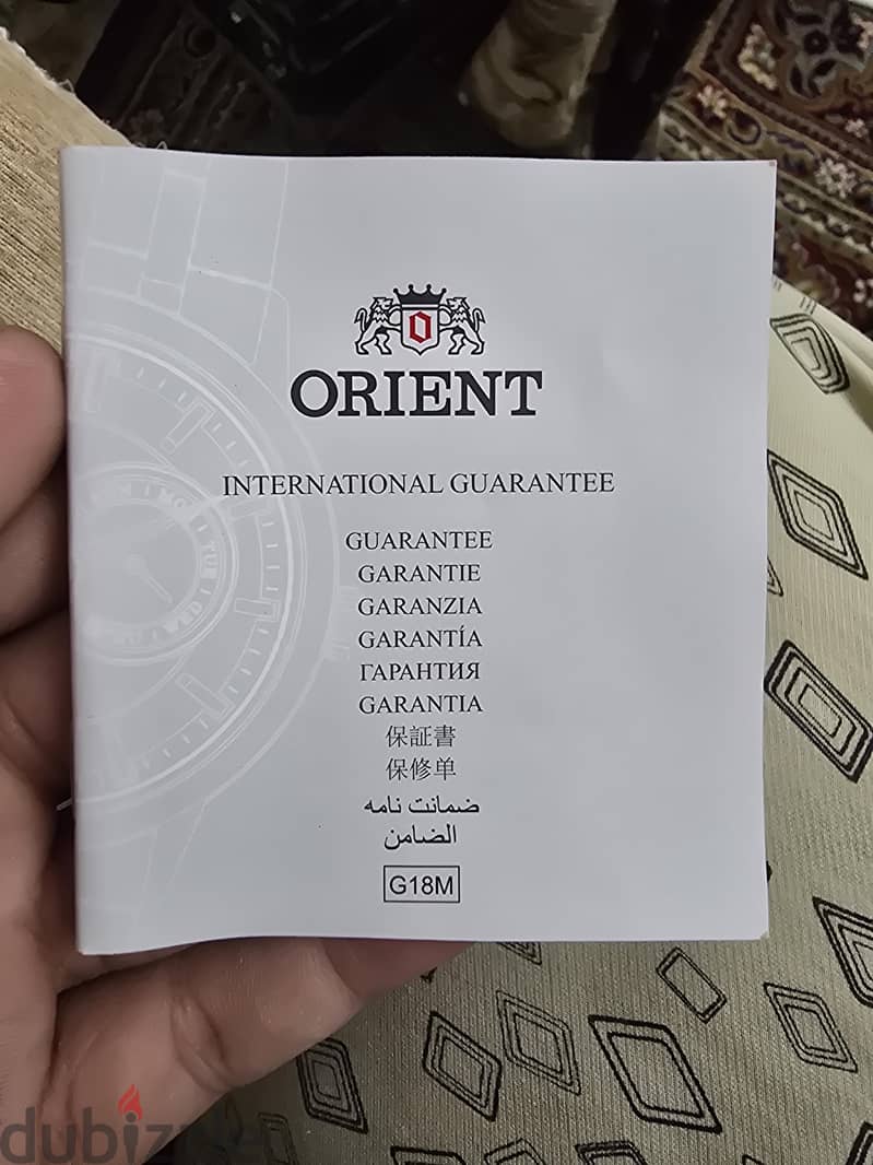 ساعه Orient 4