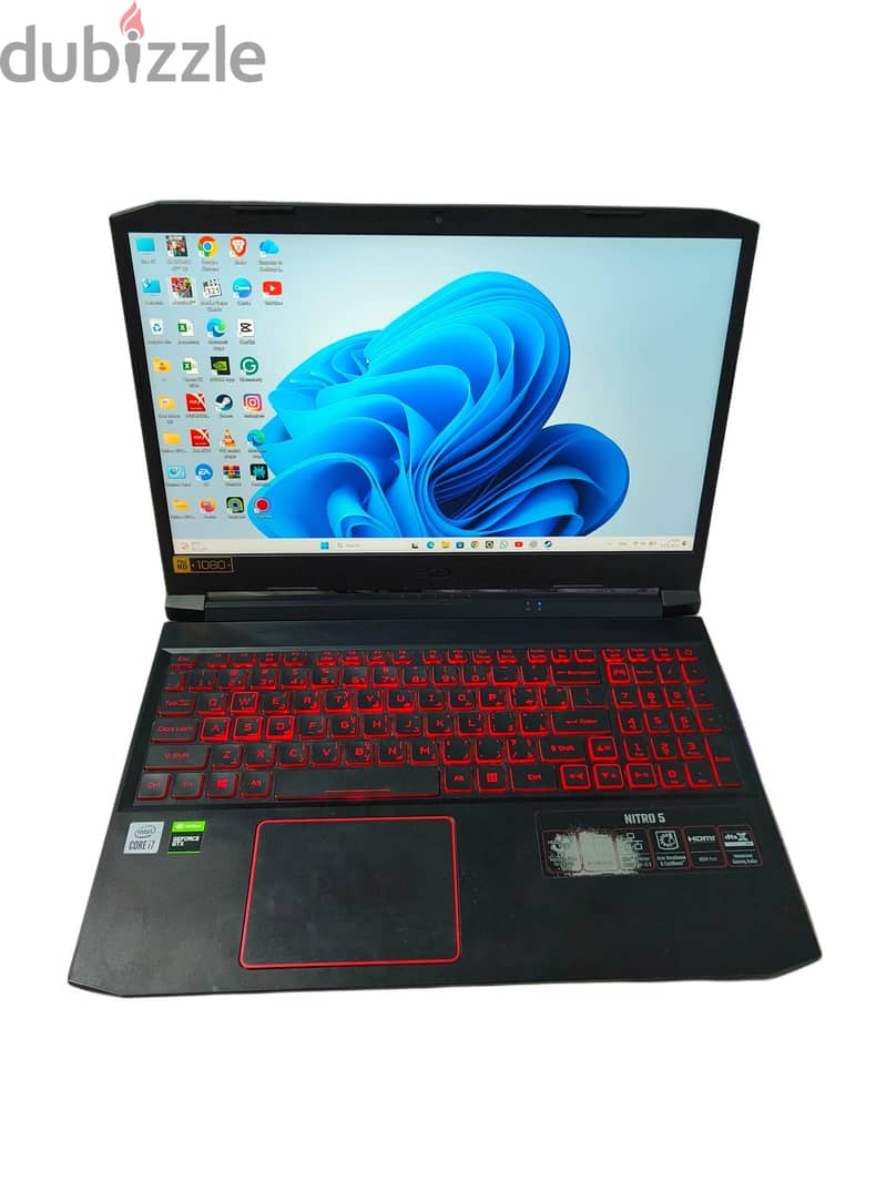 Laptop Acer Nitro 5 for gaming & high load programs. 4