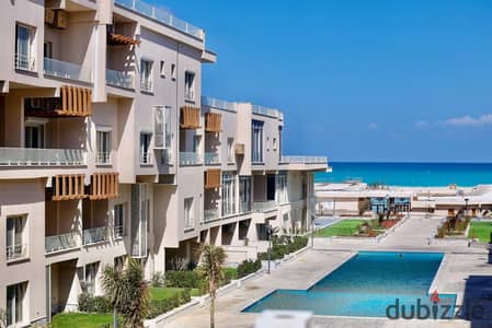 Chalet 135m with two bedrooms and a direct view of the sea - Direction White Ras al-Hikma kilo 192 - 21.2 million - Down payment 10% and installment for 6 years