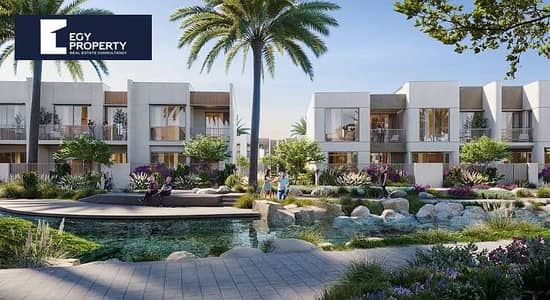 Luxury Townhouse Villa For Sale Prime Location Under Market Price In The Valleys - Mostakbal City