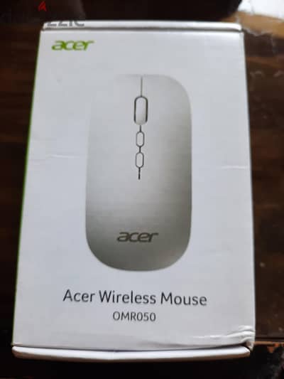 Brand new Acer OMR050 Wireless Mouse, still in the original box.