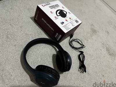 سماعات  wireless Bingozone headphones بحالة جيدة