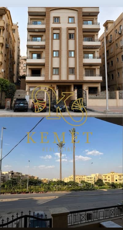185 sqm apartment + 20 sqm garden in Narges Buildings, north-facing on a main street, near Al Mostafa Mosque. Cash price EGP 7.7M, semi-finished only.
