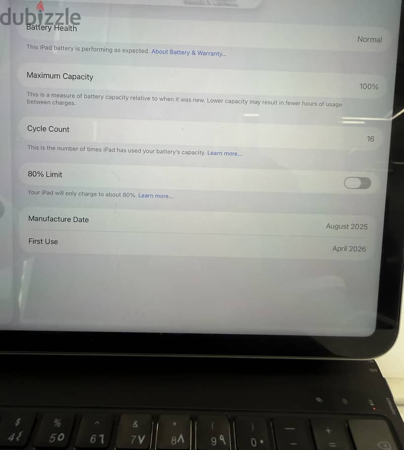 I pad A16 128 G 2