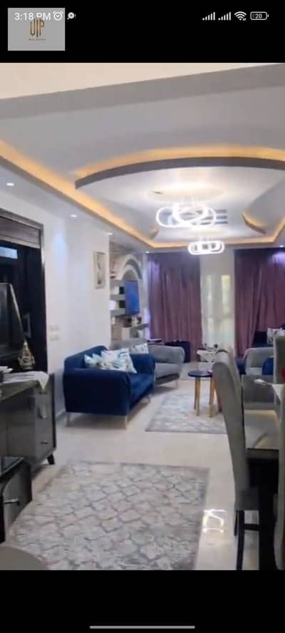 شقة للبيع باللوتس الجنوبية بتشطيب سوبر لوكس. بالقرب من مول اجورا و 90 الجنوبى ومحور النصر