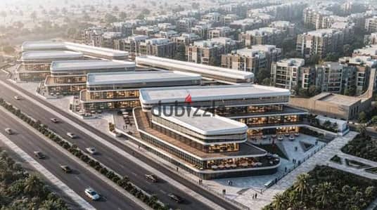 محل F&B 71.5م + Outdoor 45م في Seven Complex | لونش جديد في حدائق أكتوبر | مقدم 10% وتقسيط 7 سنين