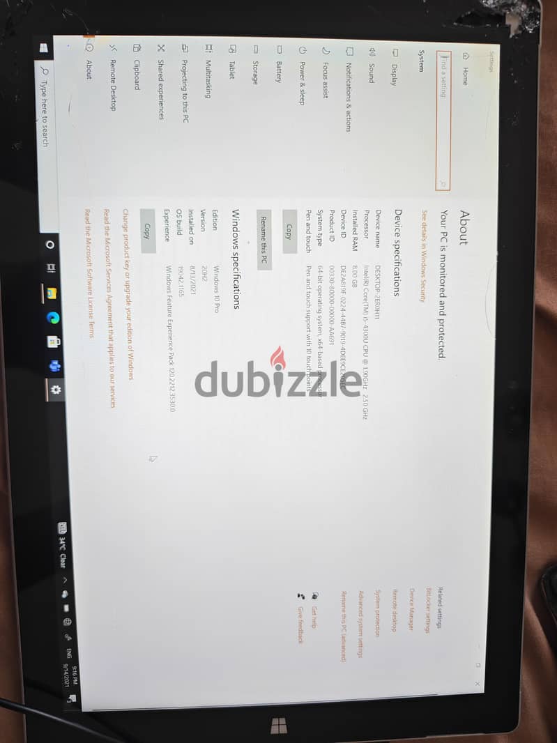 Microsoft surface pro 3 4