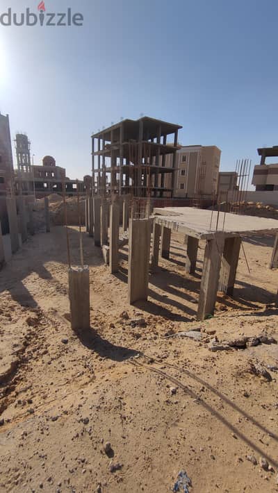 ارض سكنية للبيع مدينة حدائق اكتوبر موقع مميز  بجواركمبوندحورس وO west