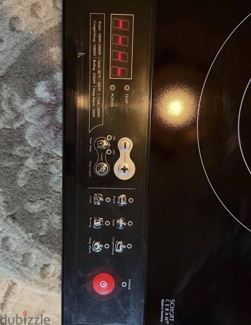 Built-in Electric 2 Burner 1