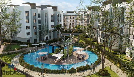 Apartment for sale  شقة للبيع 3 Rooms spacious sea view landscape in October with a monthly installment of 20 thousand and the longest possible payment period in October