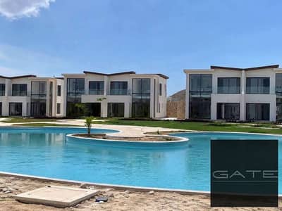 Duplex for sale at an exceptional price & prime location | Resale at Cali Coast, North Coast – direct lagoon view.