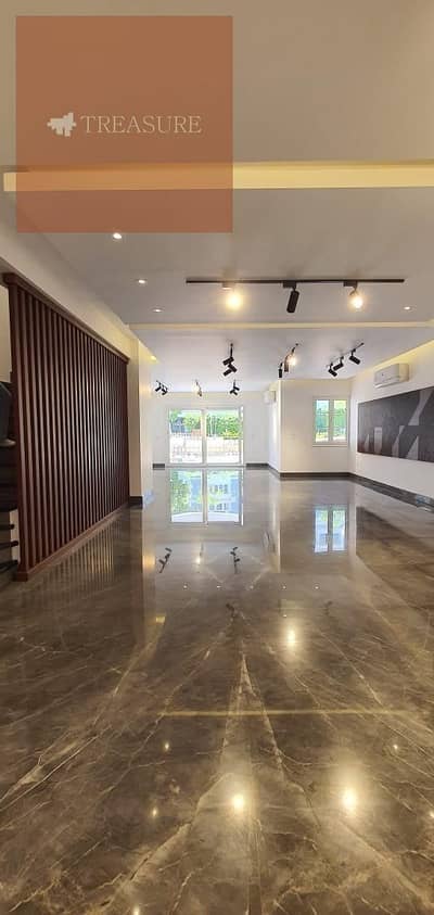 semi furnished I Villa Garden middle for rent in Mountain View Executive - new cairo