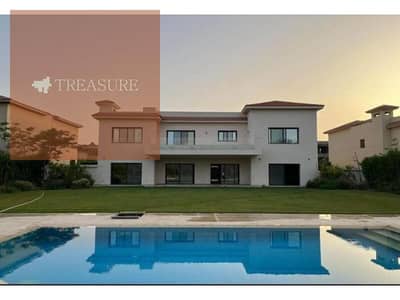 ستاندالون فيلا بحمام سباحه مطبخ وتكييفات للايجار في قطاميه ديونز- القاهره الجديده - Katameya Dunes - new cairo