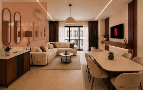 شقة مفروشة للإيجار في فيفث سكوير- المراسم - القاهره الجديده - Fifth Square -Al Marasem - new cairo