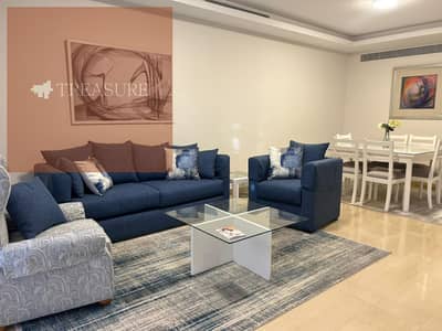 furnished Apartment with garden for rent in Cairo Festival City - new cairo