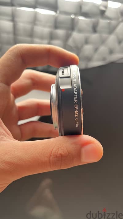 Canon Ef to M43 speed booster adapter