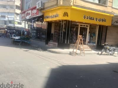 محل للبيع   مميز. الساعة فكتوريا علي 3  نواصي موقع مميز جدا.