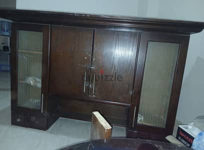 مطبخ قطعتين 160سم + قطعه تعليق 1 متر