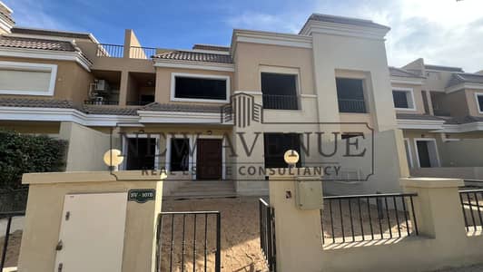 Under market price S Villa with garden for sale at Sarai compound Phase 2 by Madint Masr prime location with open view ready to move
