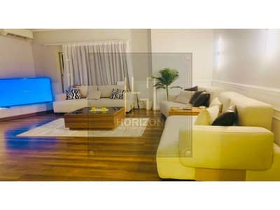 شقة مفروش  مودرن 2نوم للايجار في كمبوند ذا فيلدج بالم هيلز التجمع القاهرة الجديدة Apartment rent The Village Palm Hills