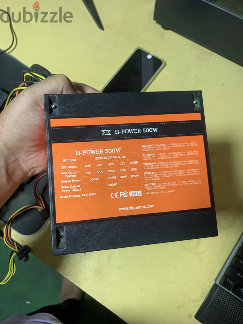 Power supply 500 wat 1
