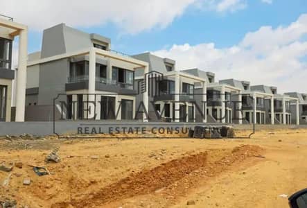 تاون هاوس كورنر للبيع فى  بلوم فيلدز مستقبل سيتى Bloomfields mostakbal city فى موقع متميز فيو علي مساحات خضراء جاهزة على الاستلام الفورى