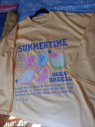 yellow oversize small hijabi t- shirt