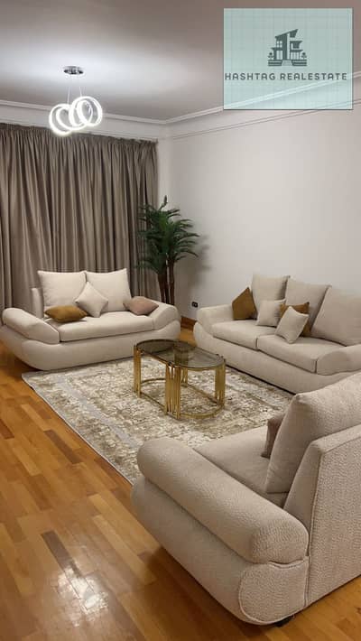 For rent: a furnished hotel apartment in Zayed Compound 2000 opposite Arkan and Capital Business, one of the best locations in Sheikh Zayed, furnished and fully air-conditioned