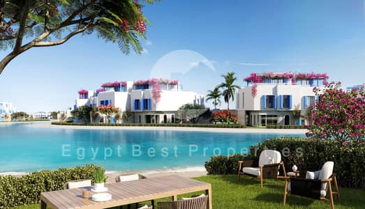 Luxury Townhouse in Naia Bay Ras El Hekma with Direct Lagoon View, 4 Bedrooms, Fully Finished, 5% Down Payment & Equal Installments Over 10 Y