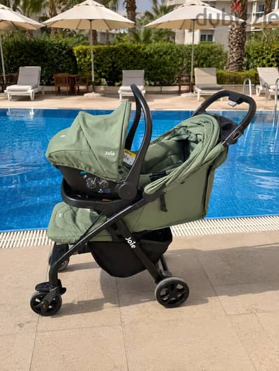 joie stroller and carseat