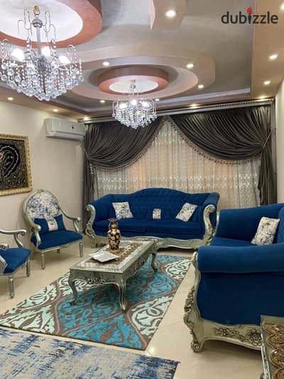 شقة للبيع بالفرش في كمبوند دار مصر 12 – الشيخ زايد Dar Misr 12, Sheikh Zayed  استلام فوري - موقع مميز باطلالة مفتوحة