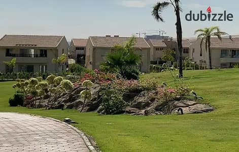 A fully finished, detached villa at an excellent price, ready to move in, with a panoramic view of the golf course in Al Rabwa, Sheikh Zayed, Talaat M