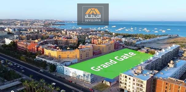 شقة 82م فيو حمامات سباحة كمبوند جراند جيت بجوار فندق جراند ريزورت تشطيب كامل تسليم 2028