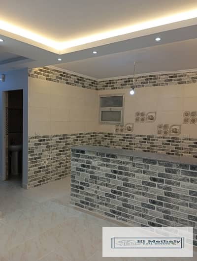 Freehold apartment for sale in Madinaty, New Cairo; remaining installments to be assumed; fully custom-finished.