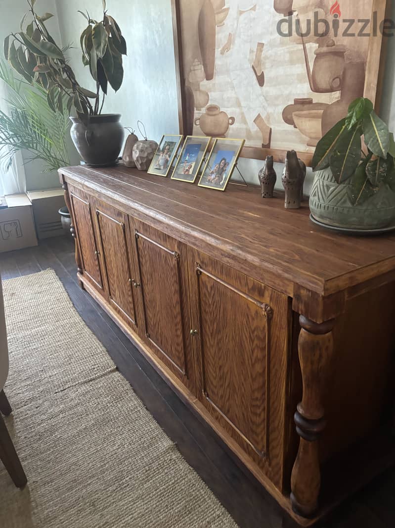Dokkan solid wood dining table 3